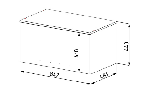Антресоль к шкафу Цветы New от Династия Kids