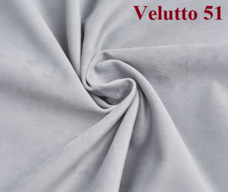 Мягкая кровать Nepos 160х80 (универсальный бортик). Велюр Velutto - 3 цвета в продаже!