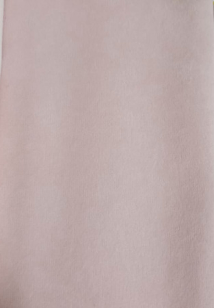 Мягкая кровать Nepos 90х200 (универсальный бортик). Велюр Тедди 324 (пудровый) от Династия Kids