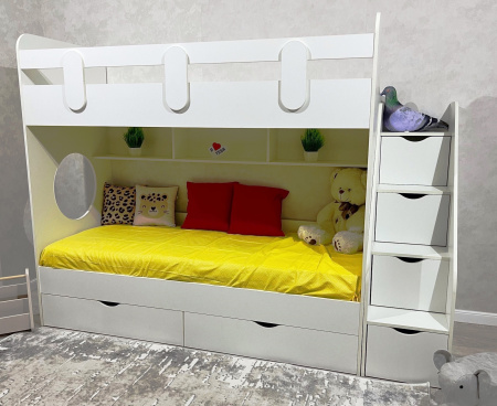 Двухъярусная кровать Фортуна  от Династия Kids