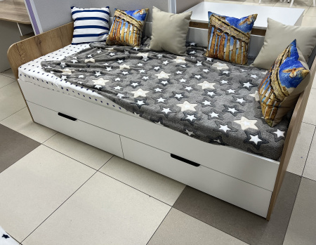 Кровать коллекции Брайт Золотистый от Династия Kids