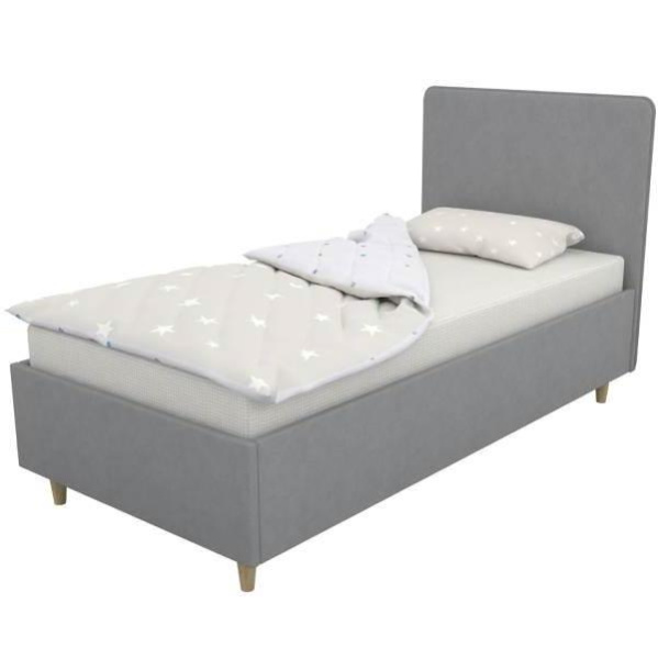 Мягкая кровать 80х190 Бохо Up с подъемным механизмом 