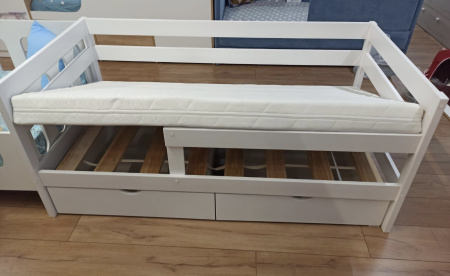 Кровать Эко массив березы 160х80 (без ящика)  от Династия Kids