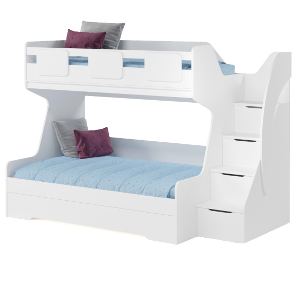 Кровать МЕГА ПРЕМИУМ 120х200 от Династия Kids