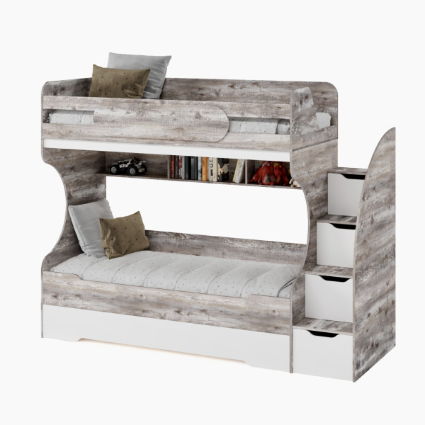 Кровать БИГ 90х200 (цвета разные) от Династия Kids