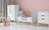Комод Mиа белый (со съемным пеленальным столом) от Династия Kids
