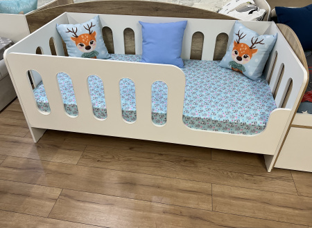 Кровать Сказка 160х80 (правый/левый бортик) от Династия Kids