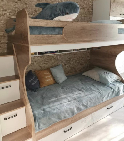 Двухъярусная кровать Твой Стиль New 190*90 от Династия Kids